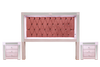Recamara King Size Melany - Rosa