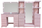 Recamara King Size Melany - Rosa