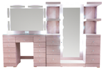 Recamara King Size Melany - Rosa