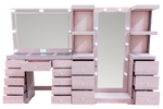 Recamara King Size Melany - Rosa