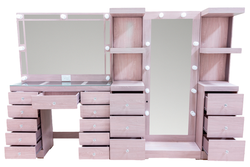 Recamara King Size Melany - Rosa