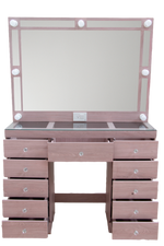 Recamara King Size Melany - Rosa