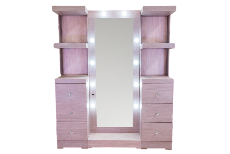 Recamara King Size Melany - Rosa