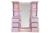 Recamara King Size Melany - Rosa