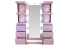 Recamara King Size Melany - Rosa
