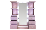 Recamara King Size Melany - Rosa