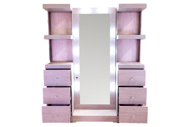 Recamara King Size Melany - Rosa