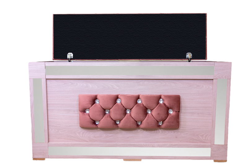 Recamara King Size Melany - Rosa