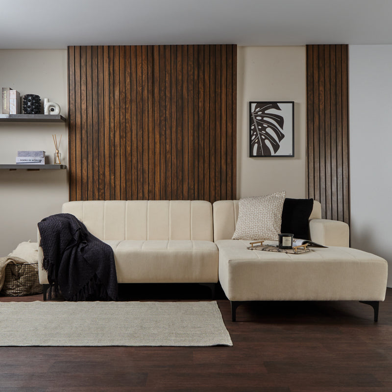 Sala Chaise Lounge Derecha Runa - Beige