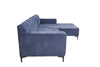 Sala Chaise Lounge Derecha Runa - Azul