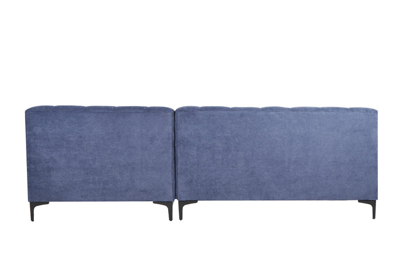 Sala Chaise Lounge Derecha Runa - Azul
