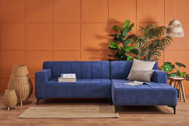 Sala Chaise Lounge Derecha Runa - Azul