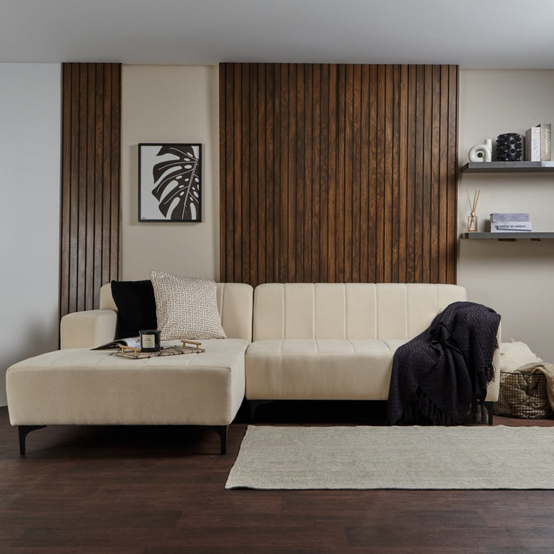 Sala Chaise Lounge Izquierdo Roselia - Beige