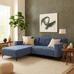 Sala Chaise Lounge Izquierdo Roselia - Azul