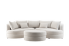 Sala Modular Carrara - Hueso