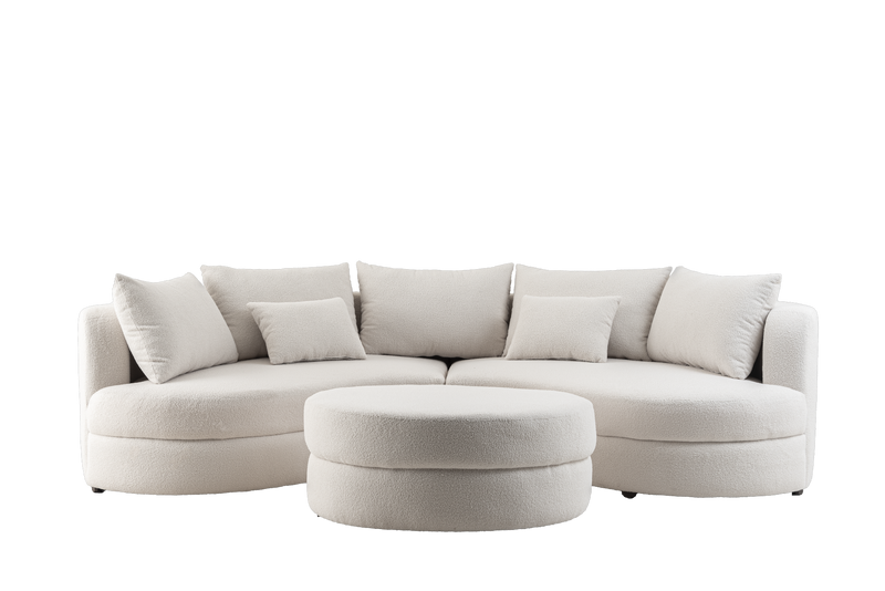 Sala Modular Carrara - Hueso