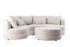 Sala Modular Carrara - Hueso