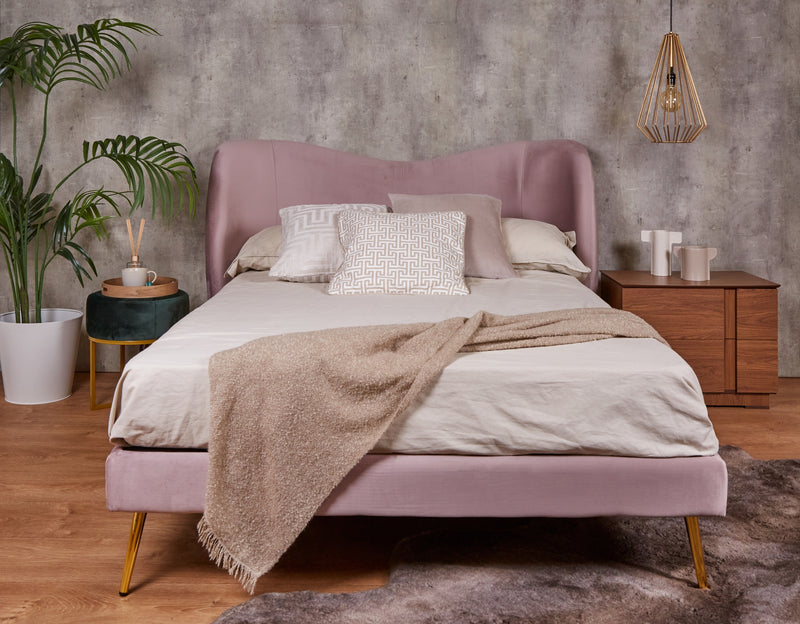 Cama Matrimonial Alure - Rosa
