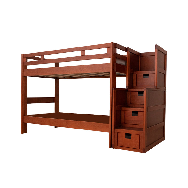 Litera 2 Camas Individuales Andy - Nogal