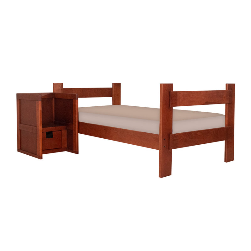 Litera 2 Camas Individuales Andy - Nogal