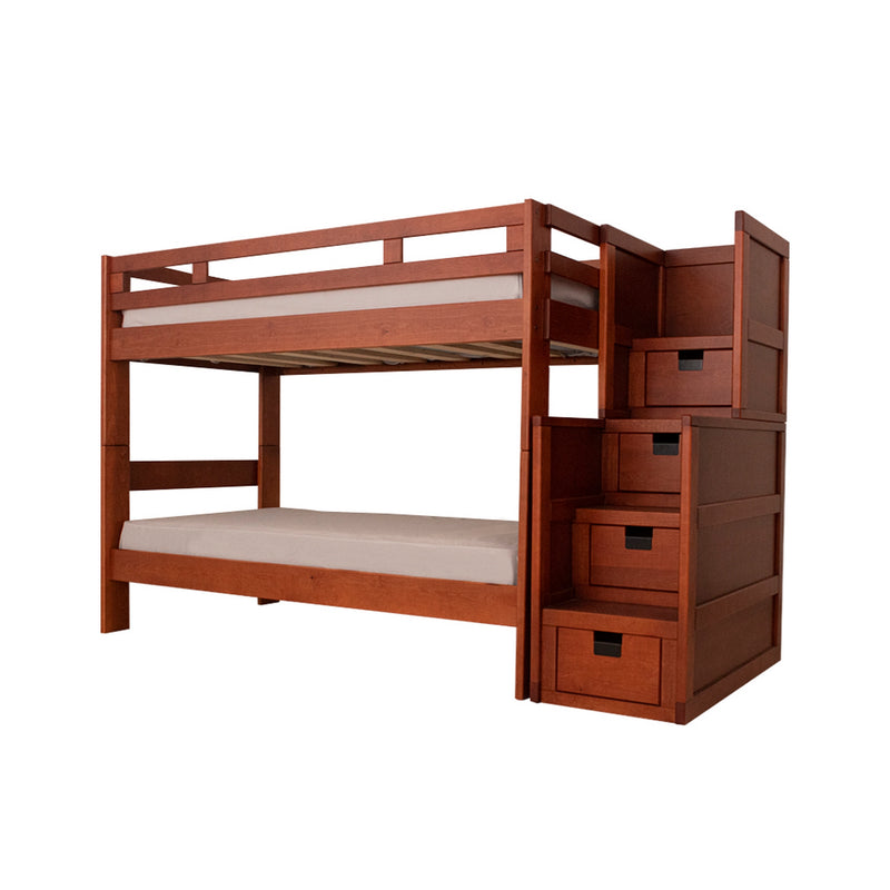 Litera 2 Camas Individuales Andy - Nogal