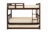 Litera Alabama 3 Camas Individuales - Chocolate