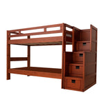 Litera 2 Camas Individuales Andy - Nogal