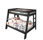 Litera Wisconsin 1 Cama Individual Y 1 Cama Matrimonial - Chocolate