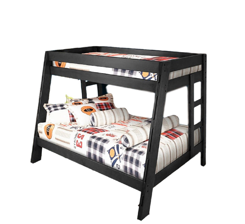 Litera Wisconsin 1 Cama Individual Y 1 Cama Matrimonial - Chocolate