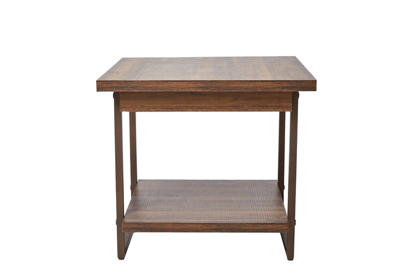 Mesa Lateral Irina - Nogal Rustico