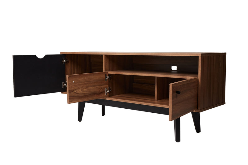 Mesa de TV Lior - Nogal y Negro
