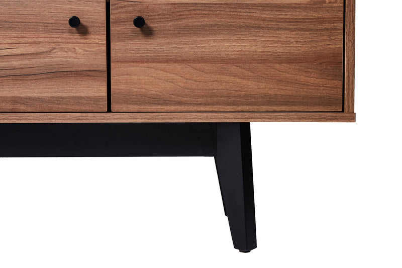 Mesa de TV Lior - Nogal y Negro