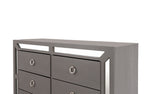 Recamara KS 4 Piezas Emilia Sin Espejo - Gris