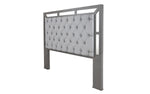 Recamara KS 4 Piezas Emilia Sin Espejo - Gris
