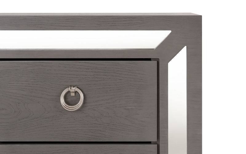 Recamara KS 4 Piezas Emilia Sin Espejo - Gris