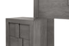 Recamara KS 4 Piezas Jazz Sin Espejo - Gris