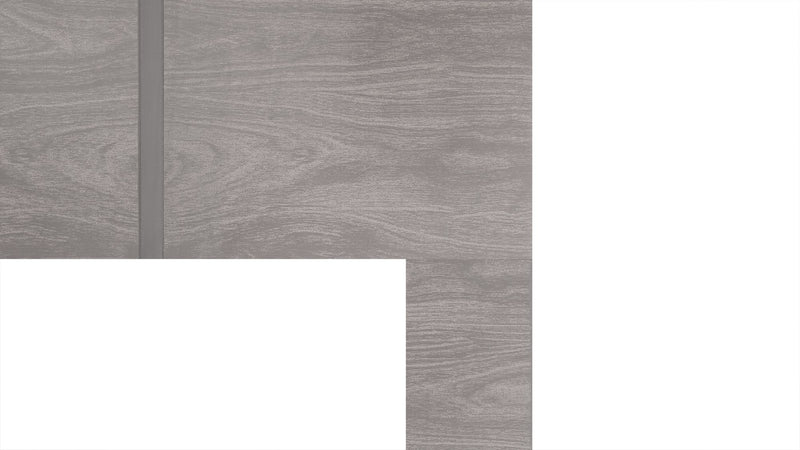 Recamara KS 4 Piezas Louis Sin Espejo - Gris