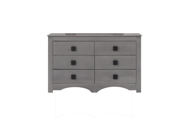 Recamara KS 4 Piezas Francia Sin Espejo - Gris
