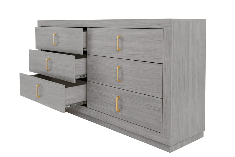 Recamara KS 4 Piezas Auma Sin Espejo - Gris