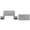 Recamara KS 4 Piezas Auma Sin Espejo - Gris