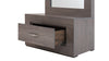 Recamara Aurora King Size 5 piezas - Gris