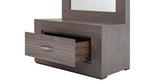 Recamara Aurora King Size 5 piezas - Gris