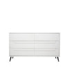 Recamara KS 4 Piezas Milna - Blanco