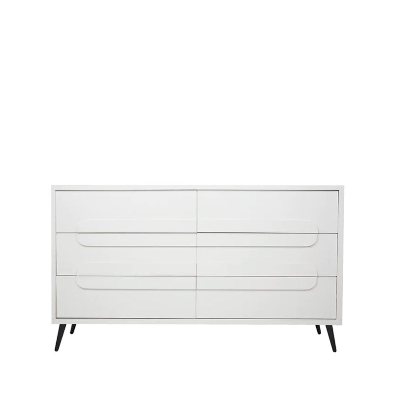 Recamara KS 4 Piezas Milna - Blanco