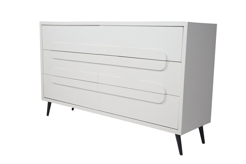 Recamara KS 4 Piezas Milna - Blanco