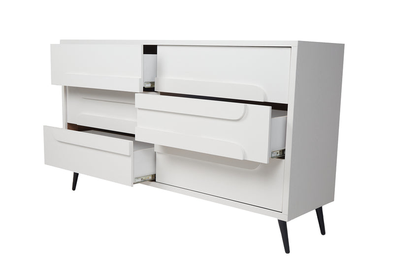Recamara KS 4 Piezas Milna - Blanco