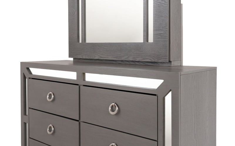 Recamara KS 4 Piezas Emilia - Gris