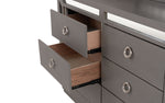 Recamara KS 4 Piezas Emilia - Gris
