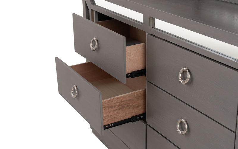 Recamara KS 4 Piezas Emilia - Gris