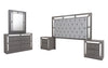 Recamara KS 4 Piezas Emilia - Gris